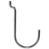 nextradeitalia 200PZ GANCIO UNCINO ACCIAIO X PANNELLO ESPOSITIVO CROMATO N? 5 MM 40X75
