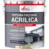 ARCANE INDUSTRIES Pittura Facciata Acrilica per Intonaco 10 L Tono Sabbia