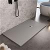 OLIMPO DOCCE - Piatto doccia in marmo resina Grigio Chiaro pietra cemento PLUS - 100x170