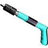 Generic Sparachiodi Pistola Sparachiodi con 10 Chiodi Tondi, Mini Sparachiodi Manuale per Cemento e Ferro Attrezzo per Rivettare le Pareti, Portatile Nail Gun con Occhiali di Protezione, per Fissare Chiodi