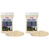 AMTRA Quarzo bianco - Sabbia per acquari al quarzo bianco fine, per acqua dolce o salata, grani 0,1-0,7mm, Quantità 2 kg (Confezione da 2)