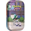 Pokémon: miniscatola da collezione Luminopoli (Gallade e Goomy) del GCC Pokémon (2 buste di espansione, 1 carta con l'illustrazione Pokémon della miniscatola e 1 foglio di adesivi), Ed. Italiano