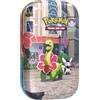 Pokémon: miniscatola da collezione Luminopoli (Meganium e Meowstic) del GCC Pokémon (2 buste di espansione, 1 carta con l'illustrazione Pokémon della miniscatola e 1 foglio di adesivi), Ed. Italiano