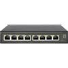 LevelOne Hilbert 8-Port Gigabit Poe Smart Lite Interruttore,802.3at / Af Poe,8