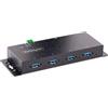 StarTech Hub USB Industriale 4 Porte USB 3.0 5Gbps, Rugged Docking