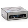 Alpha-IT Nano PC Intel Core i5 11a & i7 10a Gen 3x Monitor Fino 4K WiFi 5 BT