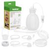 haakaa Set di Tubo di Alimentazione Supplementare e Sacca, Sistema di Allattamento Supplementare per Bambini, SNS Breastfeeding System, Silicone per Alimenti