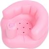 Dilwe Sedia Gonfiabile per Bambini Sedia di Supporto per Neonati in PVC Durevole per il Bagno, il Gioco Dell'alimentazione