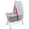 Naf Naf 31252, Mini culla + tessuto e velo Rabbit, colore rosso, 55 x 72 x 90, 8000 g