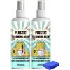 Aosrioylt Smacchiatore for Wc E Rimuovi Ingiallimento Plastica - Spray Sbiancante Professionale Sedili Wc, Condizionatori D'aria Ed Elettrodomestici, Detergente Multiuso Ad Azione Rapida, 100 Ml(1pc)