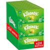 KLEENEX - Fazzoletti Balsam Box (24 scatole da 64 fazzoletti) - Depone un balsamo protettivo che lenisce il naso ideale in caso di grandi raffreddori - Made in France