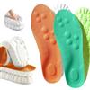 OPVYAEU 2 Paia Nuove Solette Memory Foam per Uomo & Donna - Gel Super Morbide, Riduce Dolore Piedi, Comfort Giornaliero, Anti-Fatica e Assorbimento Shock, Scarpe Stepper（41-42）
