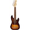 Fender Fullerton Precision Bass® Uke, tastiera in noce, battipenna tartarugato, 3 colori sunburst