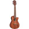 Ortega Guitars Ukulele Concerto Elettro-Acustico - Bonfire Series - con Cutaway - Sapele, Natural (RU5MM-CE)
