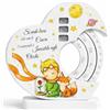 Regalami Bomboniera Calendario Perpetuo Piccolo Principe - Calendario Infinito con Ruote Girevoli 12x12 cm - Bomboniera Completa
