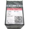 ckpsms GROZ-BECKERT Aghi - 100piezas Groz beckert DBX1 1738 16 x 257 Aghi della Macchina da Cucire (Groz Beckert DBX1 9/65)