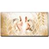 Giallobus - Quadro - 30 - Capezzale Moderno Sacra Famiglia per la casa - Mani del Signore - Tela Canvas Telaio Premium Alto Spessore - 70x35 - Pronto da Appendere - Quadri Moderni per la casa