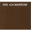 LI.GI Tetto Dondolo 3 POSTI Cotone Panama CM 240X165 COMPRESO Balza (Marrone)