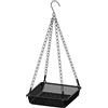 CHUANGOU Mangiatoia per uccelli, balcone, 17,5 x 17,5 x 41 cm, mangiatoia per uccelli, balcone, 17,5 x 17,5 x 41 cm
