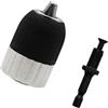 RGYBAO Adattatore per trapano elettrico da 1,5-13 mm con bloccaggio senza chiave adattatore elettrico driver strumento esagonale senza chiave accessori antiscivolo lancio