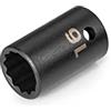 TEKTON 1/2 Inch Drive x 16 mm 12-Point Impact Socket | SID22316