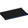 Techly Cassetto Ottico Techly ILWL SB-12LCDSB 19'' con 12 prese OS2 Duplex Single-Mode Nero