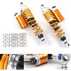 Arashi 360mm /14 Ammortizzatore posteriore universale con carica di azoto per Suzuki Sport/Street/Vintage Bikes Accessori per motociclette Oro 1 Pair