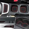 MARCHFA Tappetini Antiscivolo Compatibili con Vitara 2016-2023 2024 2025 Anti- polvere Gomma Tappetino per Porta Interna Tazza Scatola Braccio (Rosso)