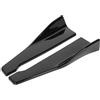 Zohisin Diffusore Posteriore Zohisin Minigonne Laterali Kit Carrozzeria 2 Pezzi Con Splitter Rocker Alettone Ala In Carbonio 18 Pollici Dimensioni 52 0×16 0×11 2 Per Auto Aggiunge Stile Sp