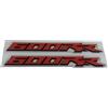 TYNBV Adesivo decorativo Per HONDA CBR 600RR 600 RR Adesivo Protettivo Per Accessori Per Serbatoio Moto(Red)