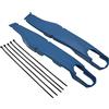 Szwaldaper Protezione forcellone oscillante moto, for Husqvarna, TC125 TC250 FC250 FC350 FC450 TE125 TE250 FE250 FE350 FE450 2014-2020 Protezione forcellone moto(Blue)