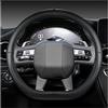 zfbh Coprivolante Auto per Citroen DS3 DS4 DS5 DS5 DS 5LS DS6 DS7 DS9 Copertura del Volante dell'automobile in Pelle Microfibra D Forma Coprivolante (Colore : 2)