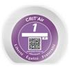 Générique 10 protezioni autoadesive Crit'Air | fabbricazione francese | protezione plastificata trasparente adesiva per vignette Crit'Air | accessorio parabrezza auto