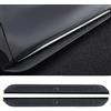Wusecssy Pedane laterali per JEEP RENEGADE 2015-2026 SUV Pedane laterali NerfBar Accessori Pedali in alluminio nero (con staffe)
