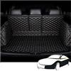 WBZHUSS Auto Tappetino Bagagliaio, per VW Golf 2020-2024 Golf 8 (Two Boxes) Copertura Totale Protezione Copri Baule Baule Tappeto Protettivo Accessori,C