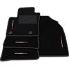 Somer Car Kit Tappetini Auto compatibili con Toyota C-HR 2023-2026 Dist. clips conducente 29,9cm | Set Tappeti in Moquette, Bandiera Italia, Tappeto auto su misura