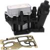 Vemo Raffreddatore olio con alloggiamento filtro olio incluso filtro Hengst e termostato