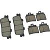 Generic For SYM Pastiglie Freno Moto for Joymax 250 250i 300i for Cruisym 125 300 RV250 GTS250 for GTS Pastiglie Freno Anteriori e Posteriori(3 pair Kit)