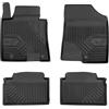 MatsMore Set di zerbini in gomma per Hyundai i30 II 2011-2017 Provate un nuovo comfort di viaggio con i tappetini antiscivolo No.77- Tappetini per auto per tutte le stagioni, protezione dallo sporco