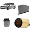 OP Kit tagliando 3 filtri per Volkswagen Golf 6 VI 1.2 TSI,CBZB