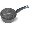 Zanetti - Casseruola Antiaderente 16 cm DURAPIETRA, adatta a tutti i piani cottura incluso induzione, Rivestimento Alto Spessore, Diametro 16 cm