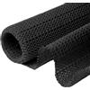 MEILIPA Antiscivolo per Tappeti 60 x 260 cm Rivestimento Antiscivolo Tappetino Adattabile Tagliandolo Lavabile per Tappeti, Moquette e Pavimenti Laminati, Nero