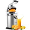 teesa TSA3011, spremiagrumi Elettrico con Manico, in Acciaio Inox, da 130 W/350 ml, Colore: Argento, 0.35 Litri, Inossidabile