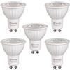 TECNOLUX EURO Lampadina LED GU10 7 W 560 lumen 6400 K luce fredda (5 unità) Título