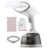 Lithomy Stiratrice Verticale 2000 W, Ferro da Stiro Verticale LCD, Vapore 35g/min, Piroscafo a Preriscaldamento Rapido 15S, Ferro da Stiro da Viaggio con Serbatoio Acqua 350ml