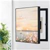 BUJNIE Pannello Copri Quadro Elettrico, Cornice Copri Quadro Elettrico per Gallerie, Abitazioni, Uffici, Corridoi, Bar, Cucine BUJNIE(B,50x60cm/19.6x23.6in)