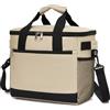 KONO Borsa Termica Porta Pranzo 20L, Grande Borsa Frigo Portatile, Pieghevole Borsa Pranzo Termica per Uomo e Donna, Lunch Bag per Ufficio, Viaggio, Campeggio, Picnic