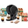 Dolce Gusto NEO Coffee Machine by Krups, Macchina da caffè + 3 scatole di cialde compostabili (Espresso, Lungo, Cappuccino), Macchina da caffè multi-bevanda connessa YY5242FD