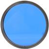 Generico Filtro Polarizzatore Circolare, Filtro colorato 52mm Action Camera 58mm Obiettivo DSLR universale Rosso Arancione Giallo Blu(58mm,Blue)