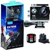 BJdfgE Action camera EK7000 4K con stabilizzazione dell'immagine, videocamera DV impermeabile Ultra HD, fotocamera sportiva da 12 MP
